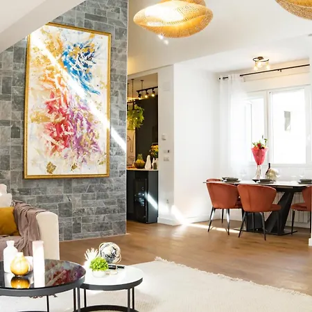Appartamento Penthouse Gran-Via Luxury Private Flat - 2Bd Madrid Esterno foto